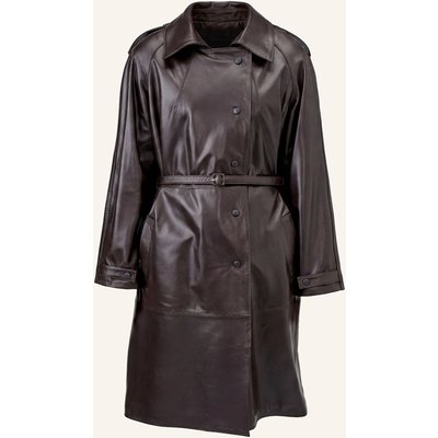 Lottusse Lederjacke Praga braun