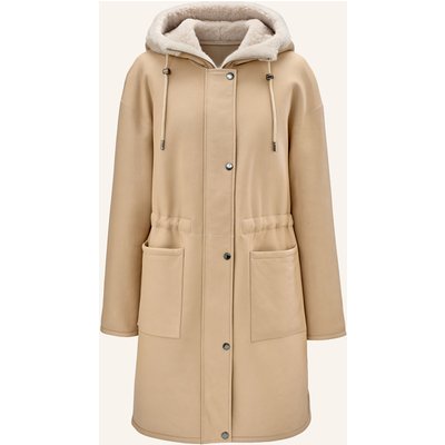 Lottusse Parka Mit Kapuze Praga weiss