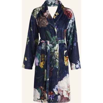 Essenza Bademantel Fleur blau