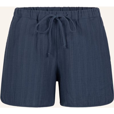 Erlich Textil Schlafshorts Fiona blau