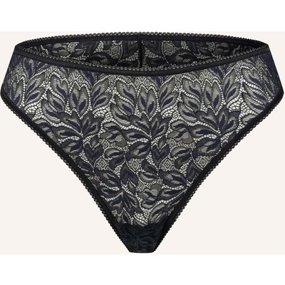Erlich Textil Iconic Lace Brazil Slip Aus Nachhaltiger Spitze - Atmungsaktiv schwarz