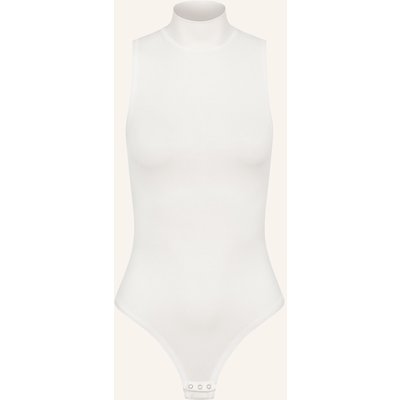 Erlich Textil Light Touch Stehkragen Body Aus Weichem Lyocell weiss