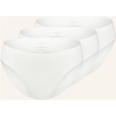 Erlich Textil 3er Pack Light Touch Slip Aus Weichem Modal - Nahtlose Kanten weiss