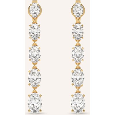 Veynou Ohrhänger Arden Aus 14 Karat Gelbgold Und 3,60ct. Lab-Grown Diamanten gold