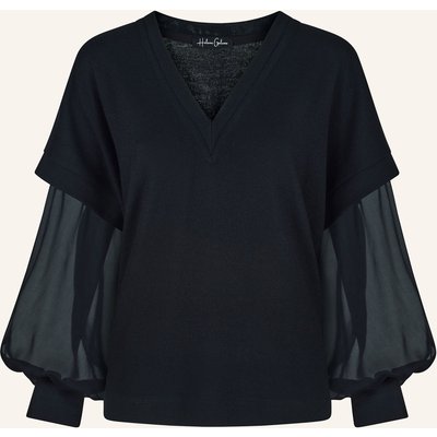 Helene Galwas V-Ausschnitt Pullover Leandra schwarz
