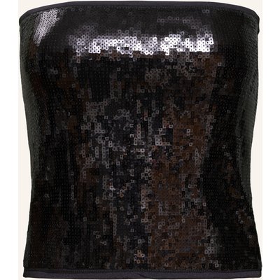 Helene Galwas Bustier Hakika schwarz