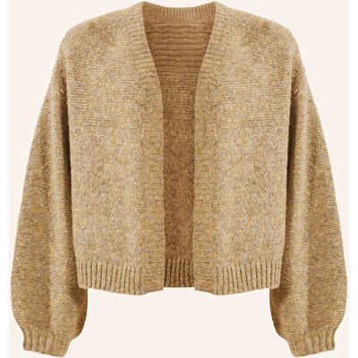 Adlysh Oversized Cardigan Mit Wolle braun