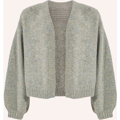 Adlysh Oversized Cardigan Mit Wolle grau
