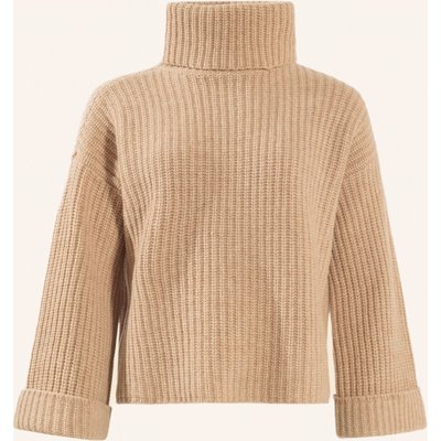 Adlysh Wollpullover Mit Rollkragen beige