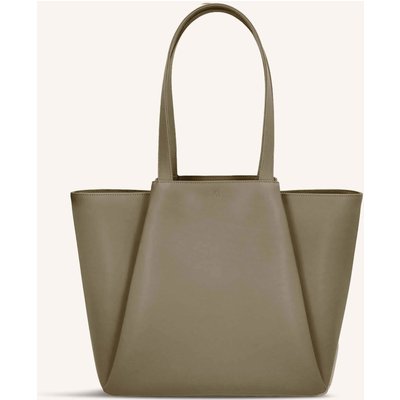 Kaai Schultertasche Pyramid gruen