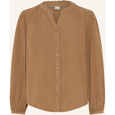 Brax Cordbluse Violet beige