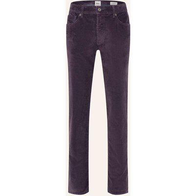Brax Cordhose Cadiz Straight Fit lila