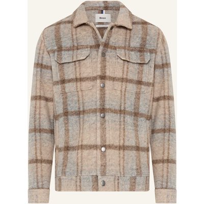 Brax Overshirt Style Santiago braun