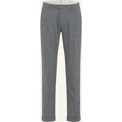 Brax Chino|Bundfaltenhose Style Tino silber