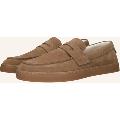 Blackstone Slip-Ons braun