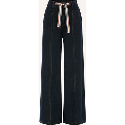 Malej Lyocellhose Vicenza blau