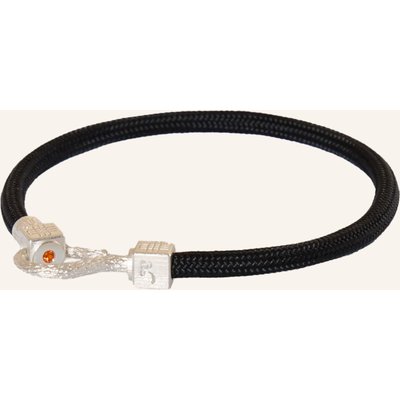 Gebauer & Gebauer Armband Sea - 925er Sterlingsilber schwarz