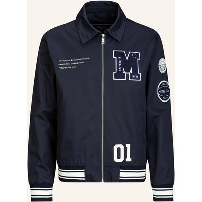 19V69 Italia Collegejacke Panatta College blau