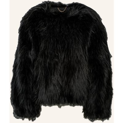 19V69 Italia Plüschjacke Alegra Street schwarz