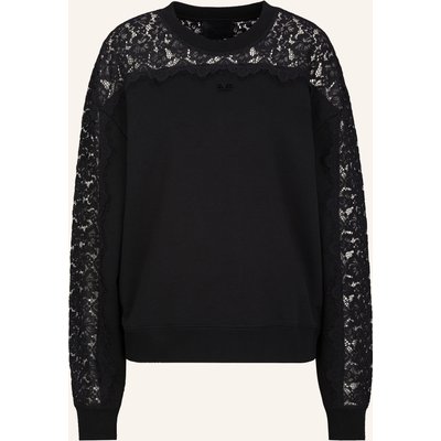19V69 Italia Sweatshirt Sinja Lace schwarz