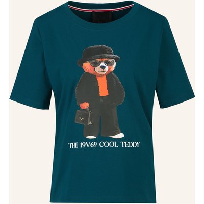 19V69 Italia T-Shirt Bellara Cool Teddy blau