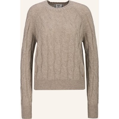19V69 Italia Strickpullover Lola Cable beige
