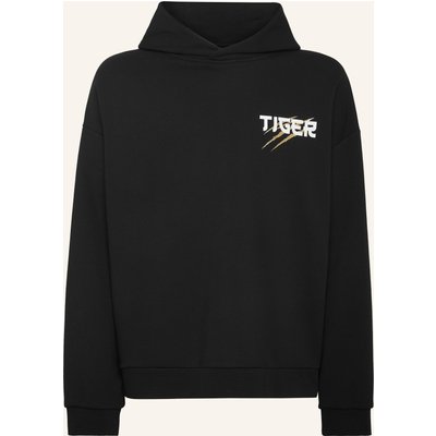 Plein Sport Hoodie Tiger Tokyo schwarz