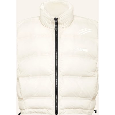 Plein Sport Daunenweste Scratch grau