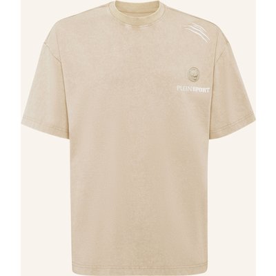 Plein Sport Rundhals-T-Shirt beige
