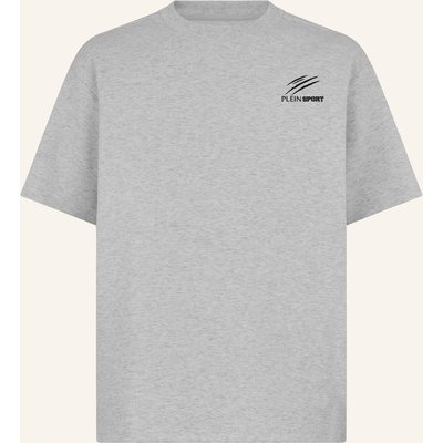 Plein Sport Kurzarm-Rundhals-T-Shirt Icon weiss