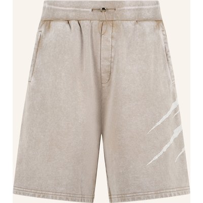 Plein Sport Jogging-Shorts Scratch beige