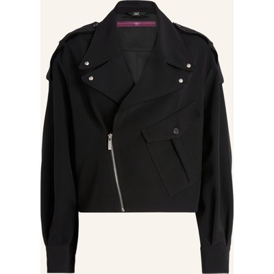 High Bikerjacke Yukata schwarz
