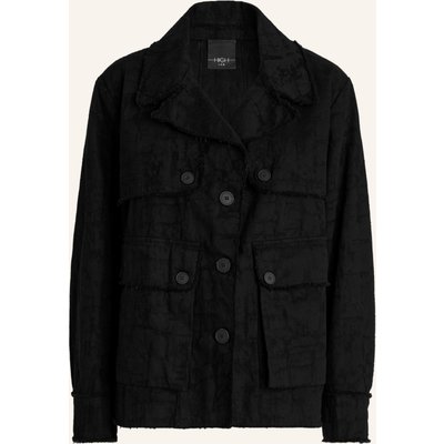 High Jacke Celebration - Weite Passform. schwarz