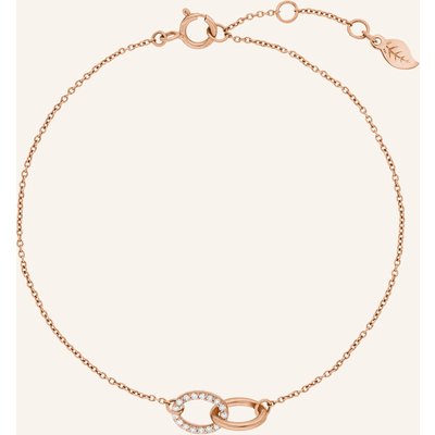Leaf Armband Eternal Touch Aus 14 Karat Roségold Mit Diamanten rosegold