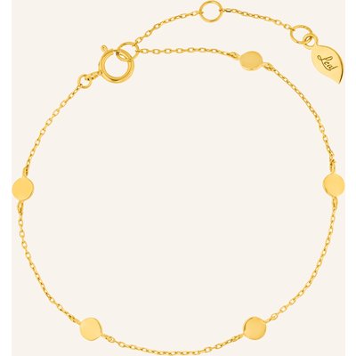Leaf Armband Mini Plates Aus 14 Karat Gelbgold gold