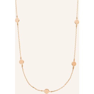 Leaf Halskette Mini Plates Aus 14 Karat Gelbgold rosegold