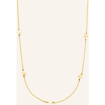 Leaf Halskette Mini Stars Aus 14 Karat Gelbgold gold