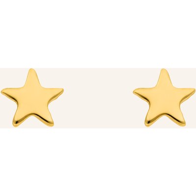Leaf Ohrstecker Mini Stars Aus 14 Karat Gelbgold gold