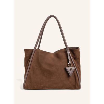 Parise Handtasche '09' Röhrenförmig Ohne Fransen beige