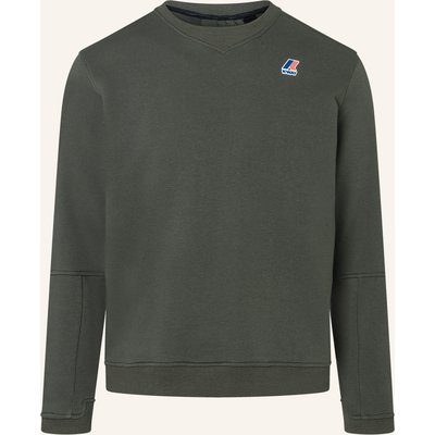 K-Way Sweatshirt Nael Poly Cotton gruen