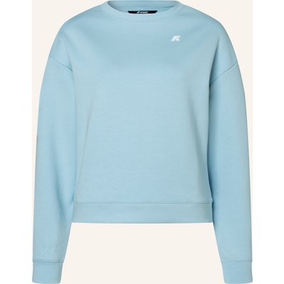 K-Way Sweatshirt Loizelle Interlock blau