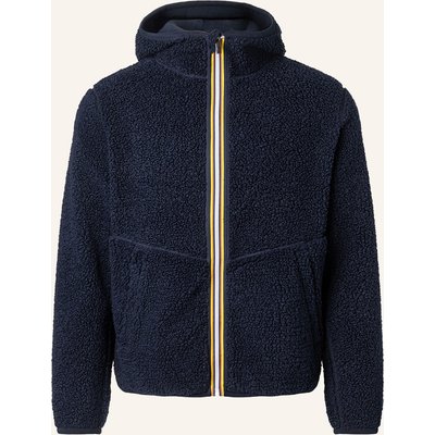 K-Way Funktionsjacke Jack Sherpa Polar Double Zum Wenden blau
