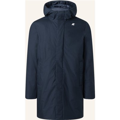 K-Way Funktionsjacke Thomas Warm Micro Canvas blau
