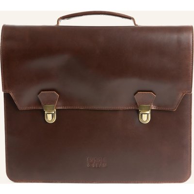 Buckle & Seam Aktentasche Notes braun