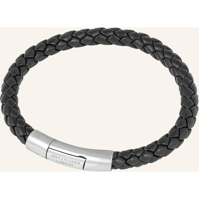 Tateossian Armband Charles Click Pelle schwarz