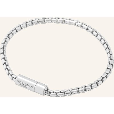 Tateossian Armband Pop Sleek Box Chain silber