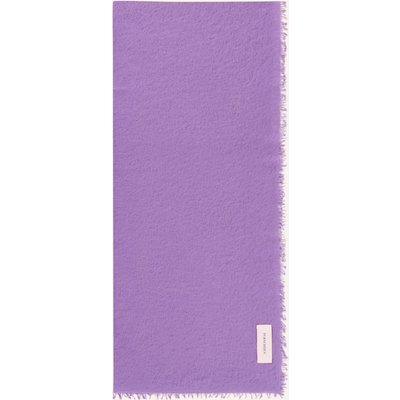 Purschoen Cashmere-Schal Uni lila