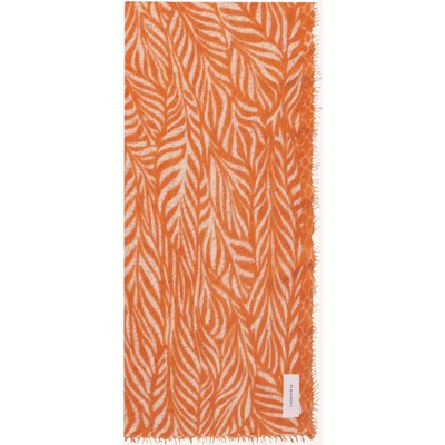 Purschoen Cashmere-Schal Leafgarden rosa