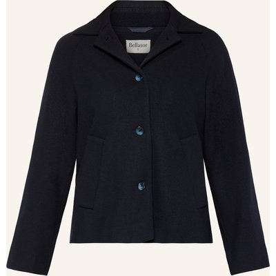 Bellasor Kastenjacke Maja Mit Cashmere blau