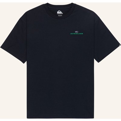 Quiksilver T-Shirt Upside Down schwarz